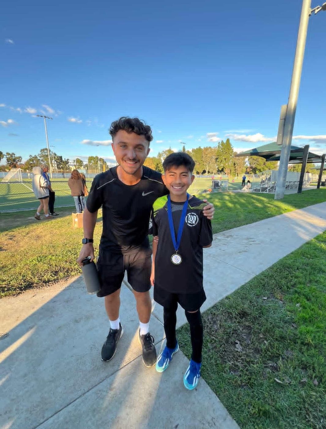Another medal earned